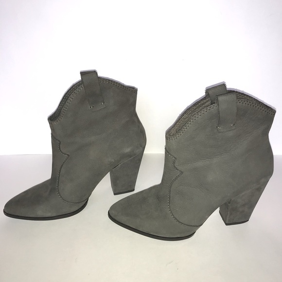 Zara suede cowboy booties - Picture 4 of 13